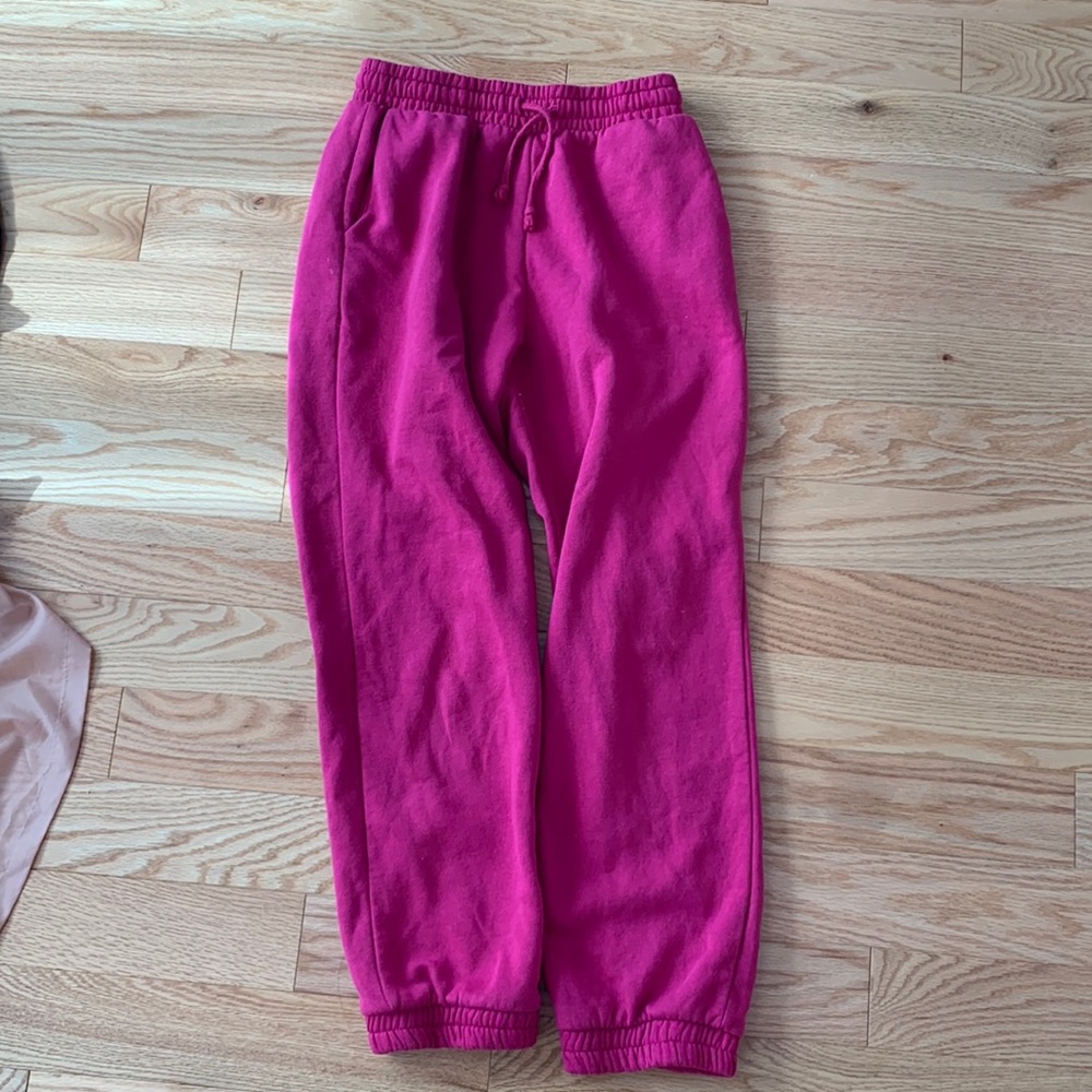 Pink Zara sweatpants